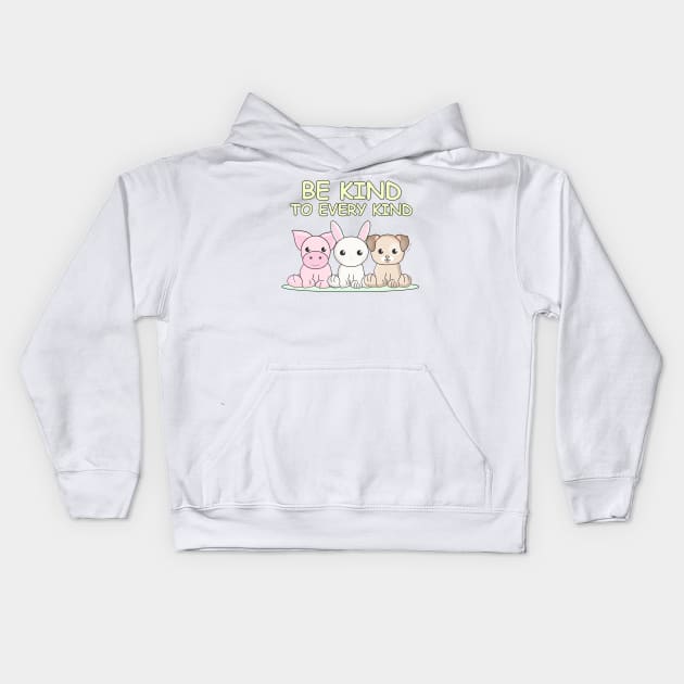 Be kind to every kind Kids Hoodie by Danielle
